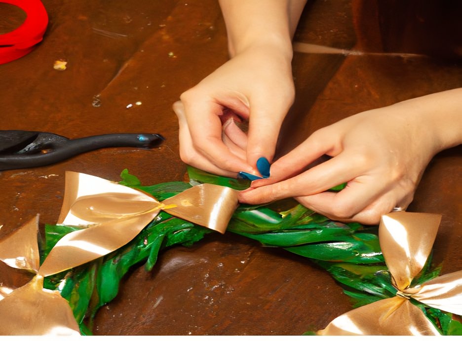 How to Make a Bow for a Wreath Quick Guide