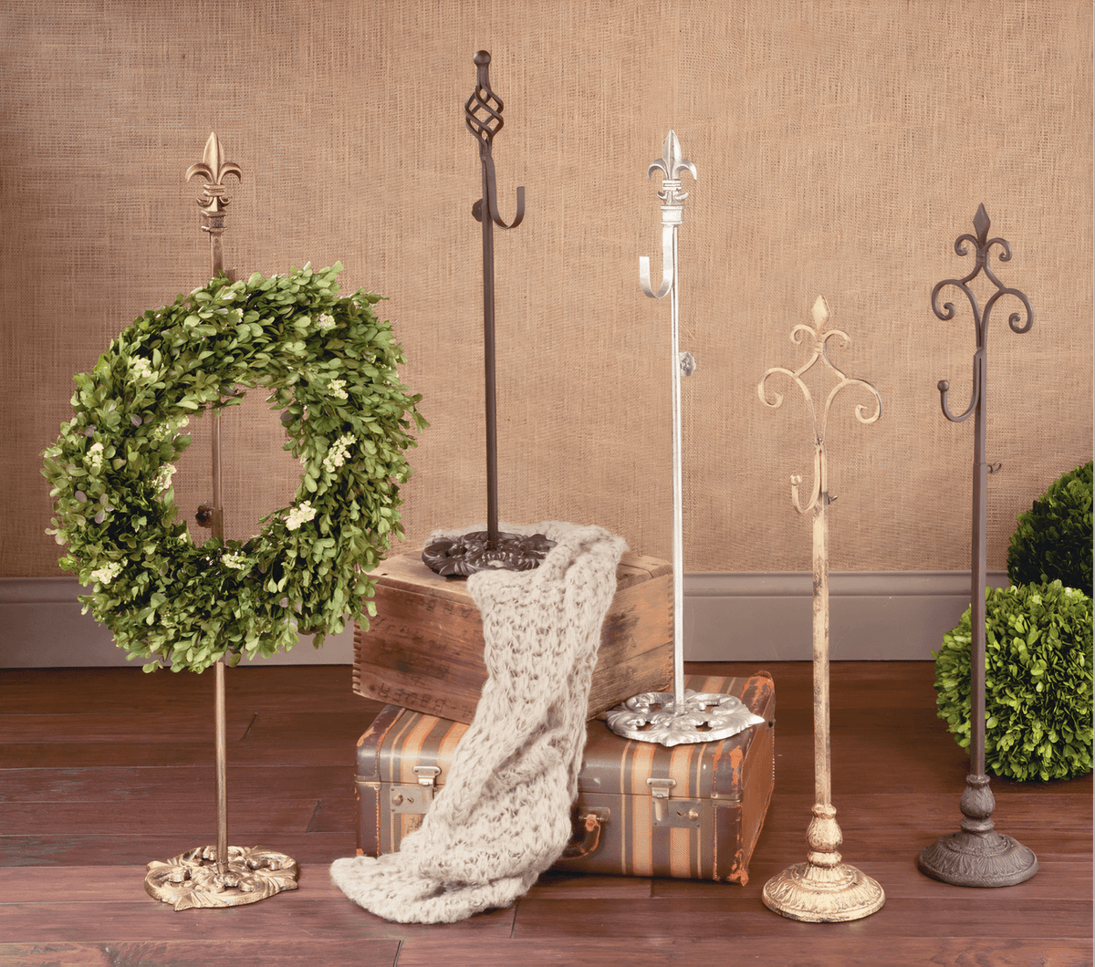 How to Make a Wreath Display Stand?