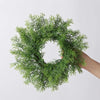faux cypress wreath