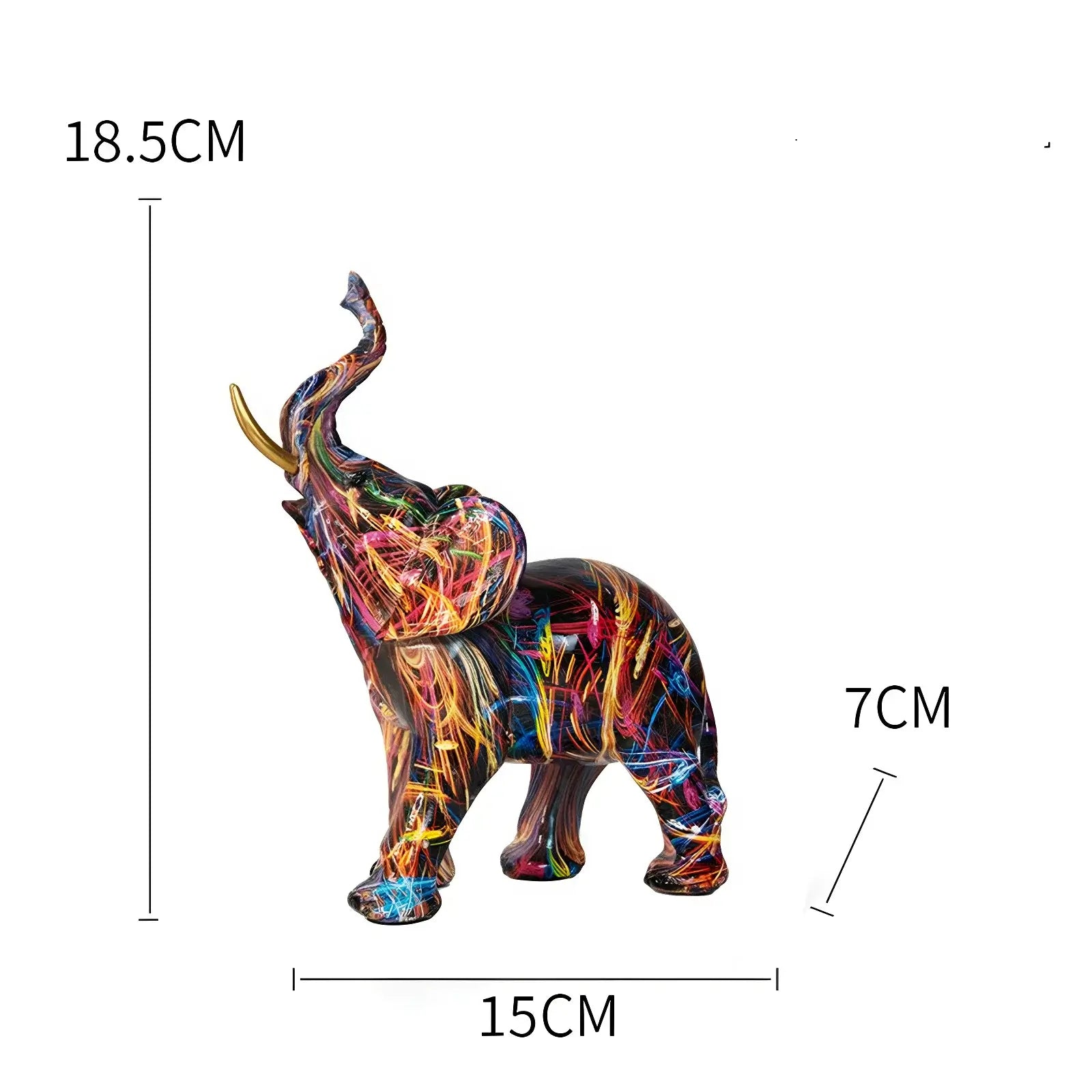 ceramic elephant figurine