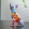 Load image into Gallery viewer, graffiti chihuahua figurine