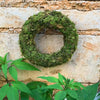 faux moss wreath