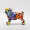 Load image into Gallery viewer, graffiti pug figurine