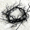 Load image into Gallery viewer, halloween twig wreath on a rug