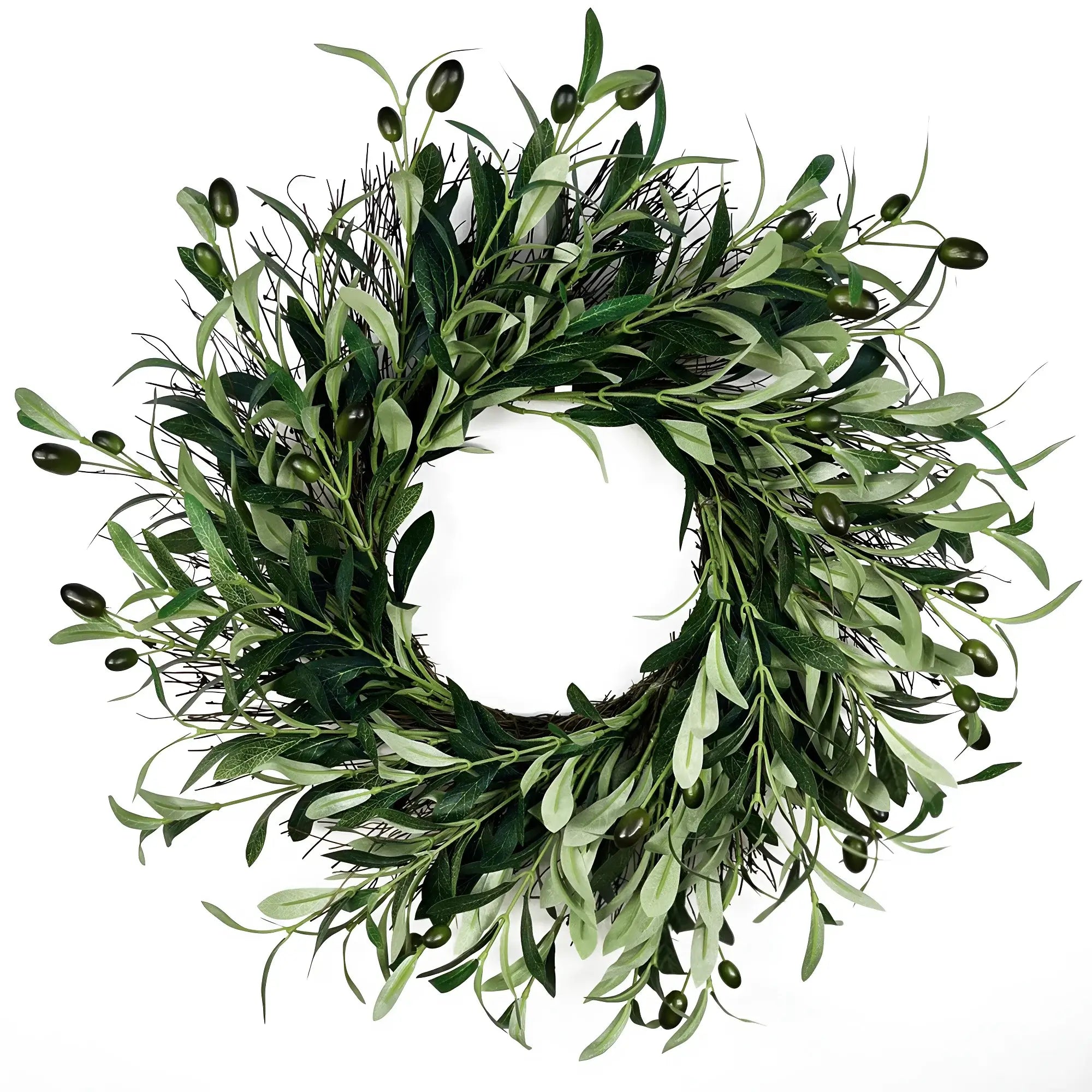 large olive branch wreath