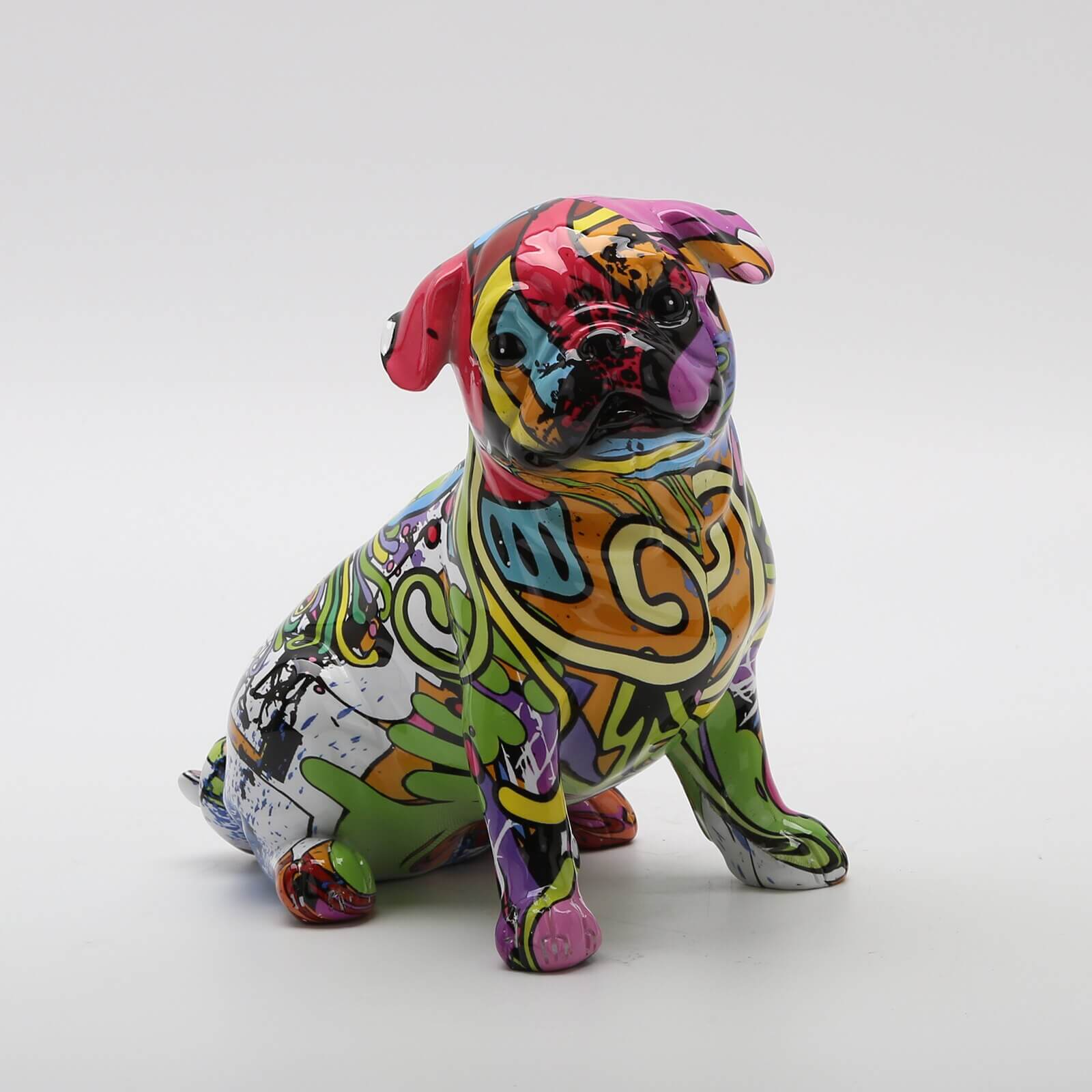 pug dog figurine