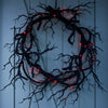 Load image into Gallery viewer, twig wreath on a door
