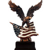 Metal Eagle Sculpture