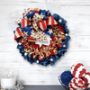 4th of july wreaths burlap