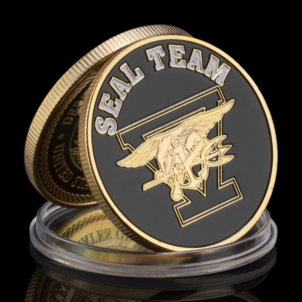 Red Team Coin Seal Team Challenge Coins | HeftyBerry
