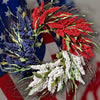 Patriotic Flower Wreath