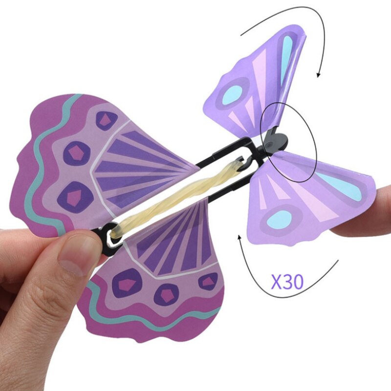magic flying butterfly