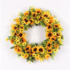 sunflower wreath