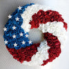 American flag wreath