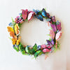 spring butterfly wreath