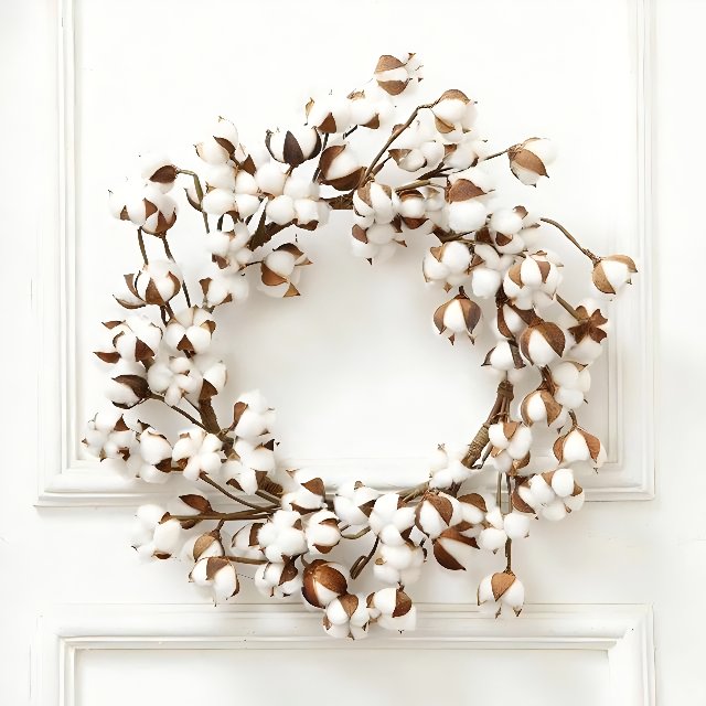 Cotton Wreath product picture