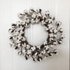 Cotton Wreath