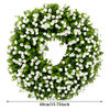 faithful wishes wreath size chart