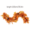 fall pumpkin garland