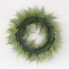 faux fern wreath