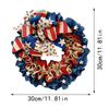 july 4th burlap wreath size chart