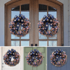 labor day wreaths on doors