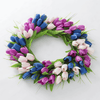 Large tulip wreath