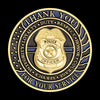 Law enforcement challenge coin