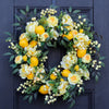Load image into Gallery viewer, lemon door wreath