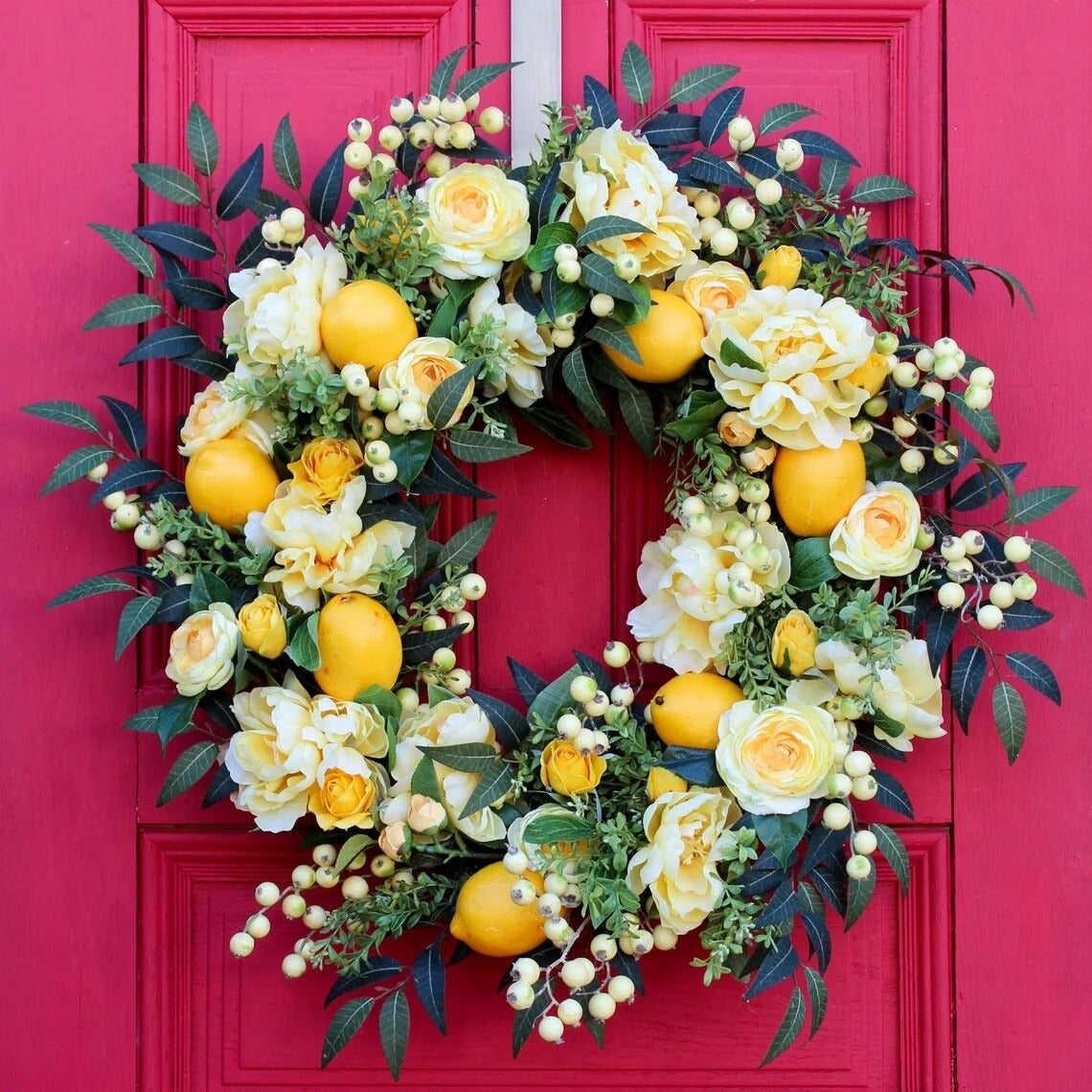 lemon wreath