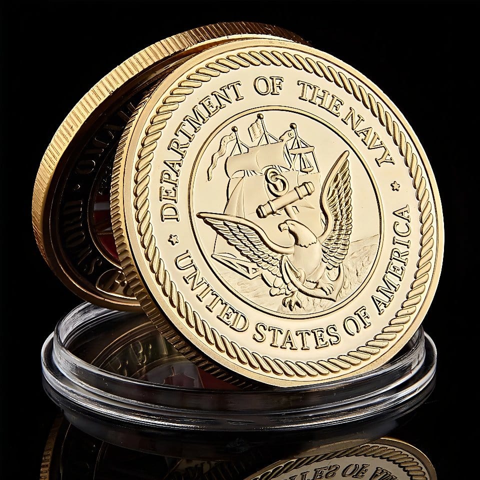 Challenge coin navy seal
