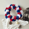 patriotic mesh wreath