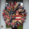 patriotic star wreath