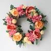 Yellow Peony Wreath