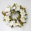 Load image into Gallery viewer, White Peony Wreath