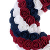 red white blue wreaths