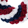 red white blue wreaths