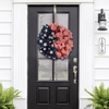 ribbon 4th of july wreath