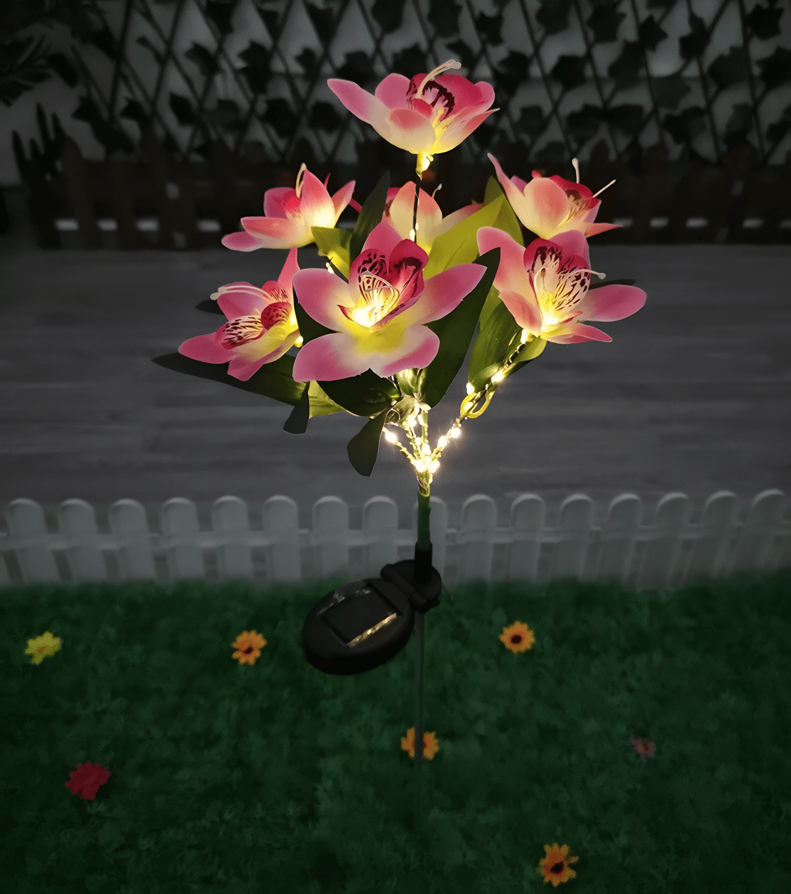 solar flower light