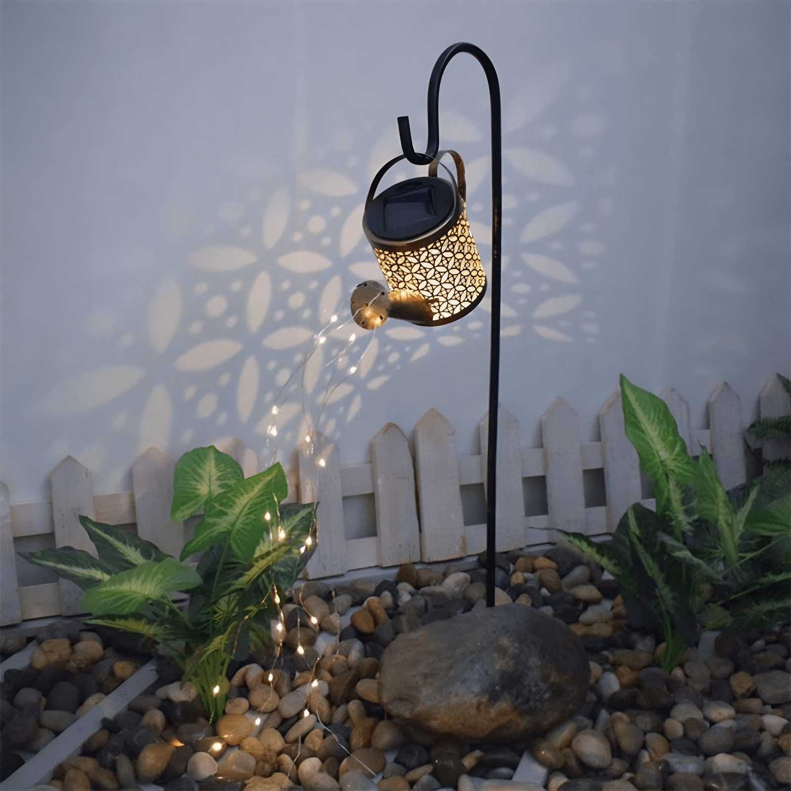  solar light watering can