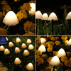 Load image into Gallery viewer, solar powered mushroom garden lights