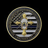 Load image into Gallery viewer, Thin blue line challenge coin holder