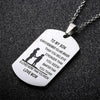 to my son necklace