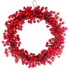 Winter berry wreath